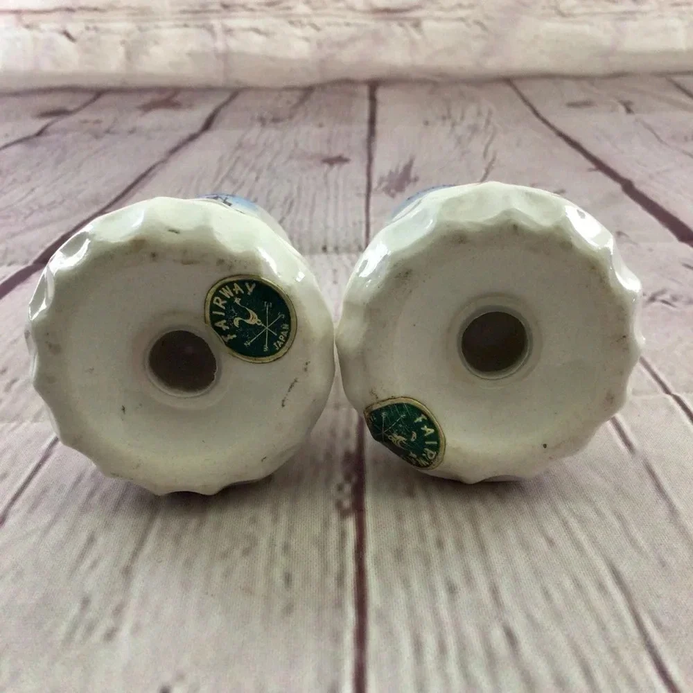 Vintage Fairway Eisenhower Lock St. Lawrence Seaway Salt and Pepper Pair…